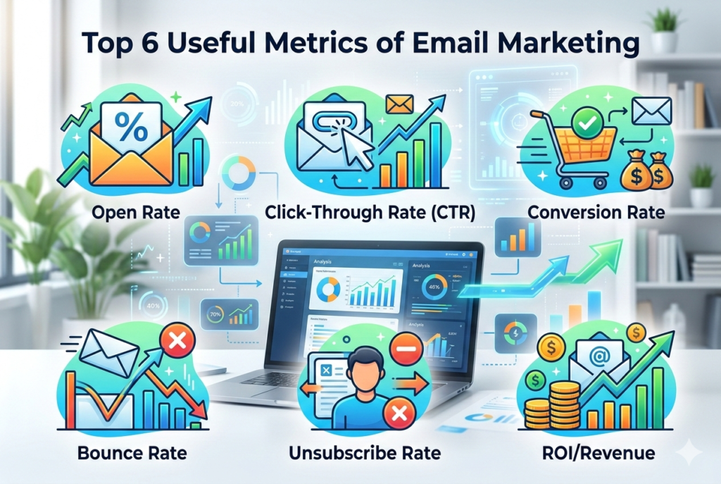 useful metrics of email marketing