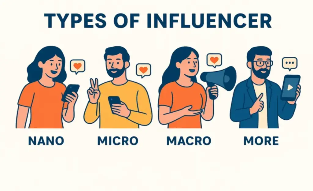 Types of Influencer