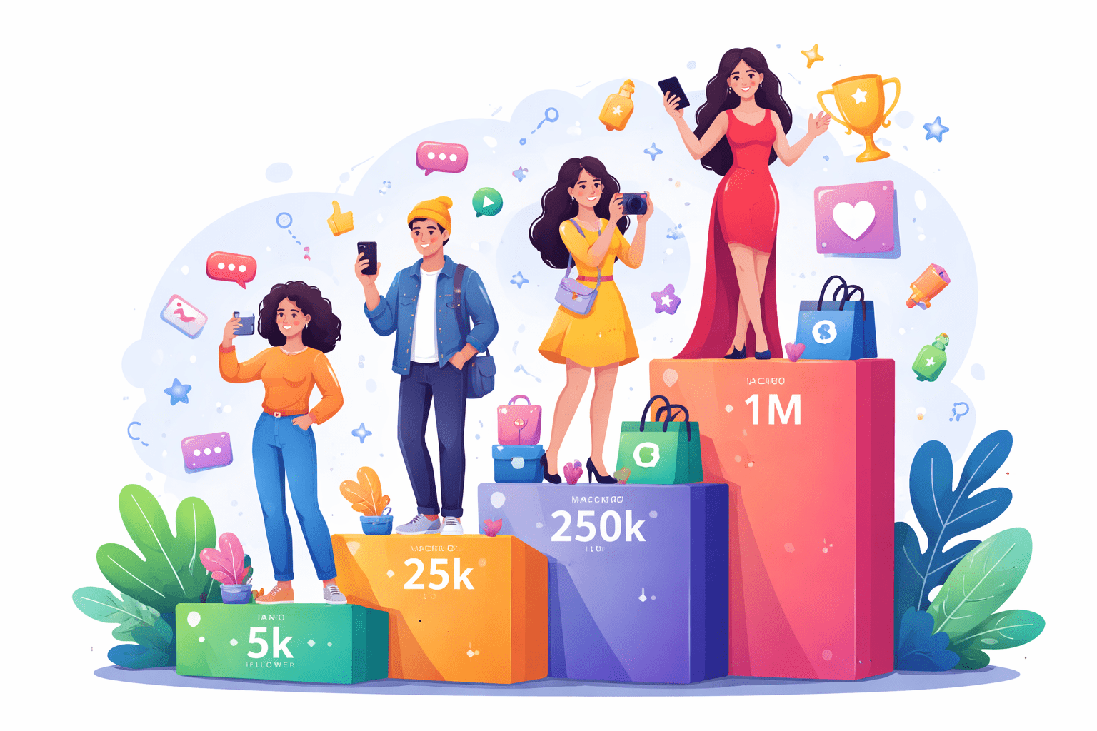 types of influencers