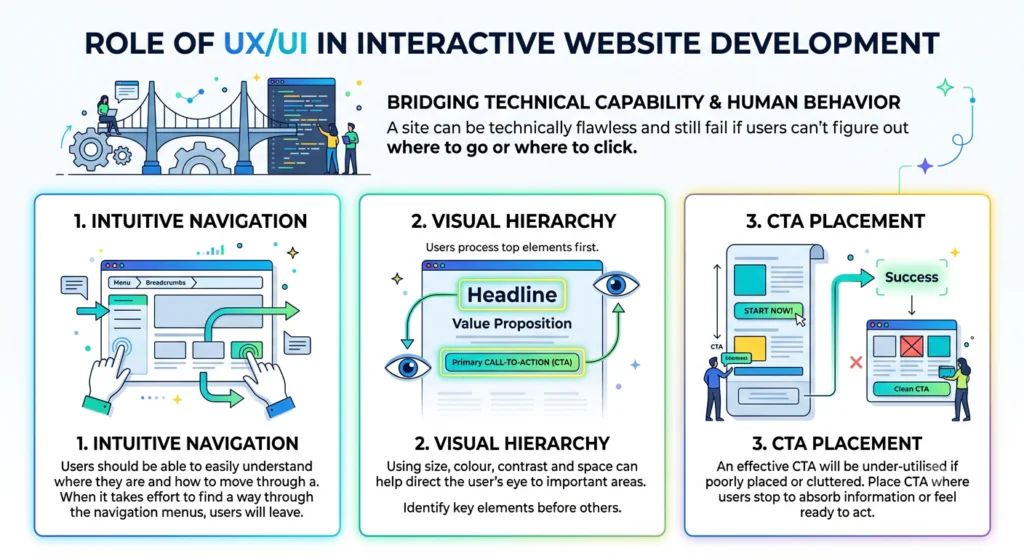 Role of UX/UI in Interactive Website Development